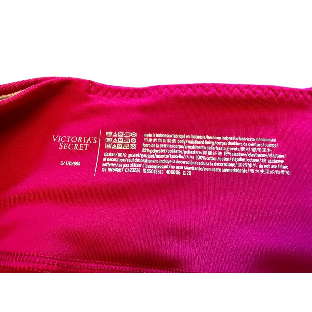 Victorias Secret Womens Pink Athletic Leggings L - Picture 5 of 8